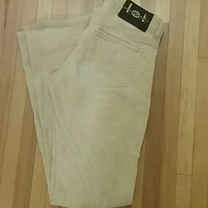 Bootcut tan corduroy